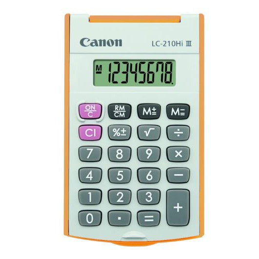 Canon LC-210 Hi lll 8-digits Handheld Calculator