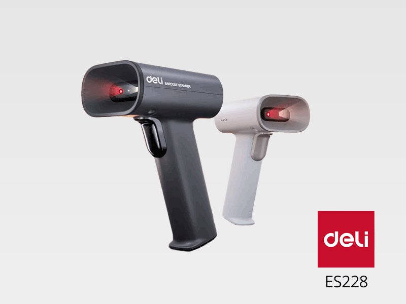 Deli ES228 Handheld barcode scanner