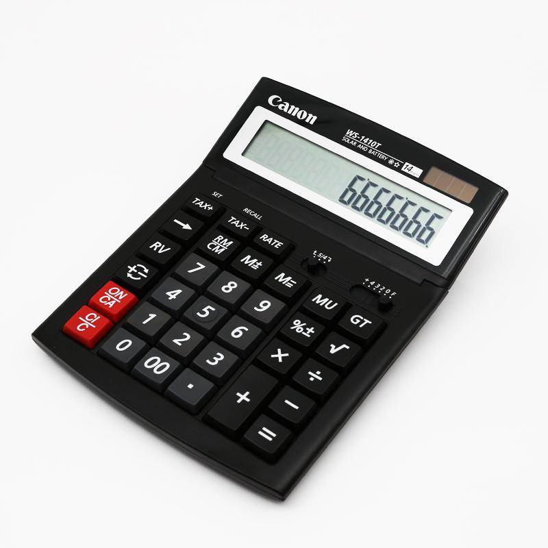 Canon WS-1410T Desktop Calculator (14 digits)