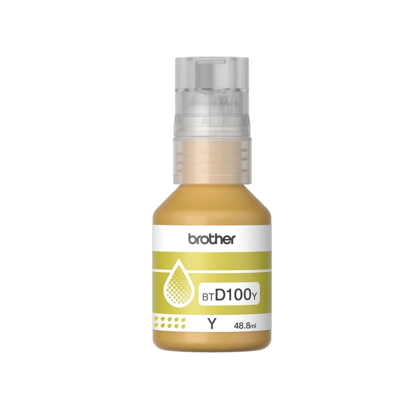 Brother BT-D100Y Ultra High Yield Yellow Ink Bottle