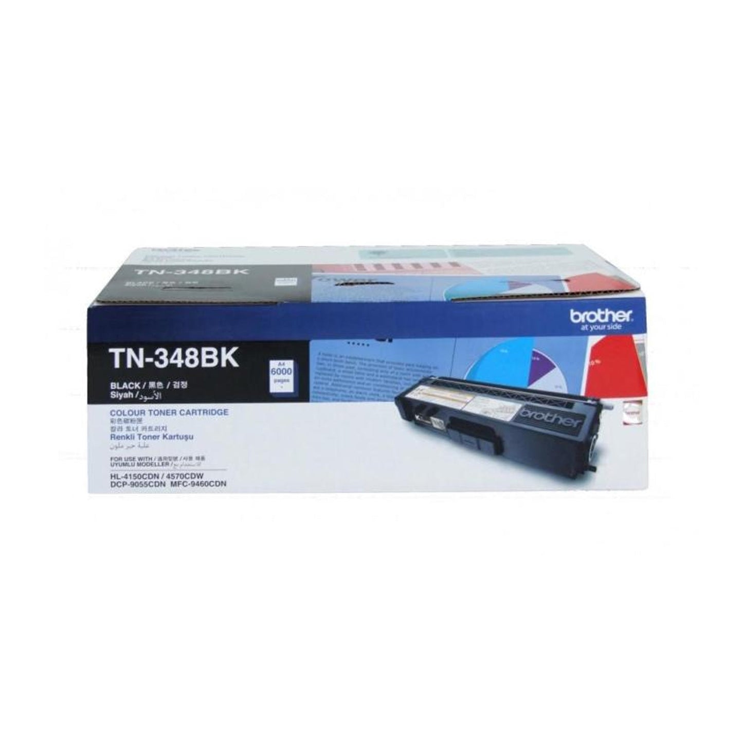Brother Toner & Drum TN348BK Black