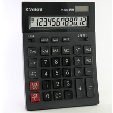 Canon AS-2222 Desktop Calculator (Black)