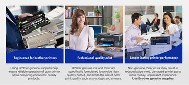 Brother TN-265Y ASA Printer Toner Cartridge ORIGINAL