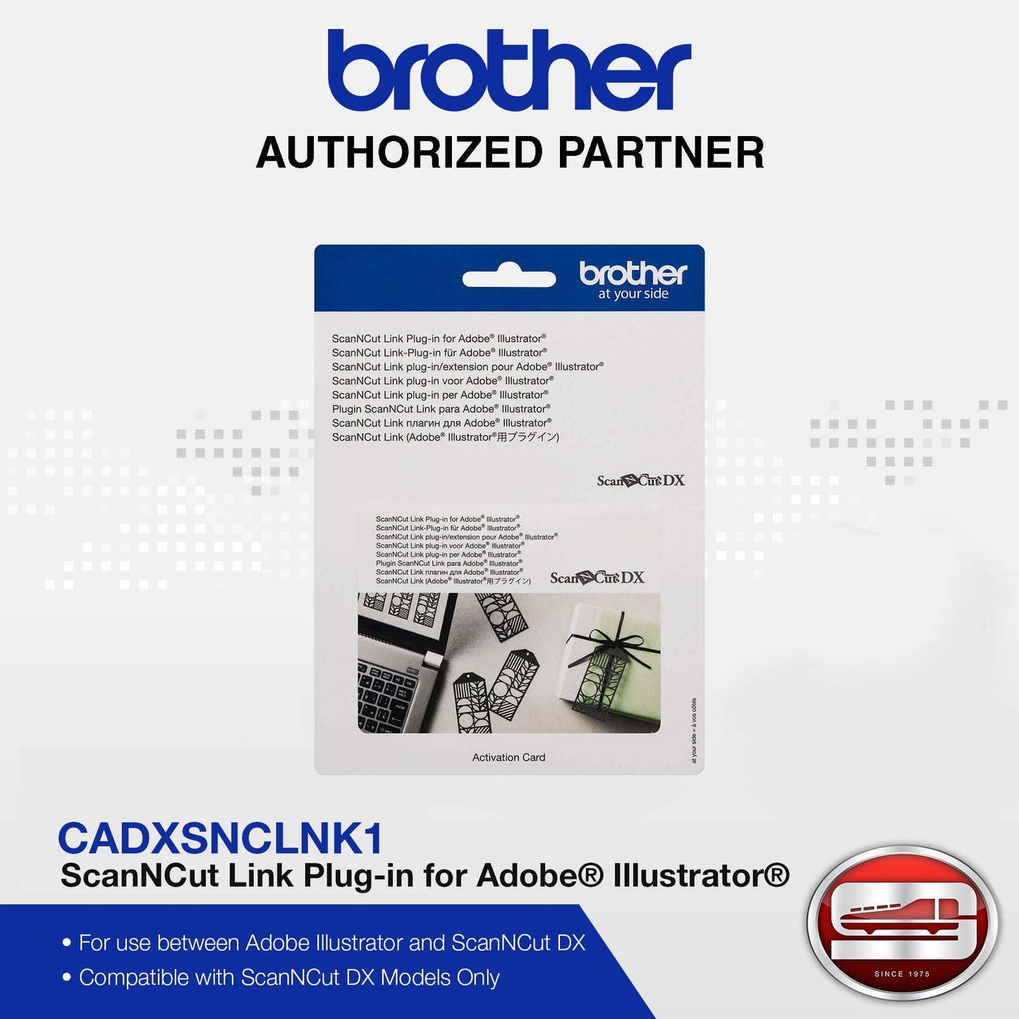 Brother CADXSNCLNK1 ScanNCut Cutting Link Plug-in for Adobe® Illustrator®