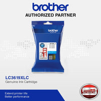 Brother LC3619XLC Ultra High Yield Inkjet Multi-Function (Cyan) ORIGINAL