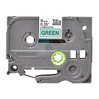 Brother TZe-721 Black on Green 9mm Labelling Tape (100% Original)