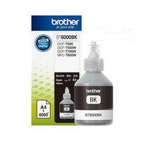 Brother Ink BT6000 BLACK 100% Original (Brother DCP-T300, T500, T700, MFC-T800)
