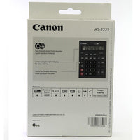 Canon AS-2222 Desktop Calculator (Black)