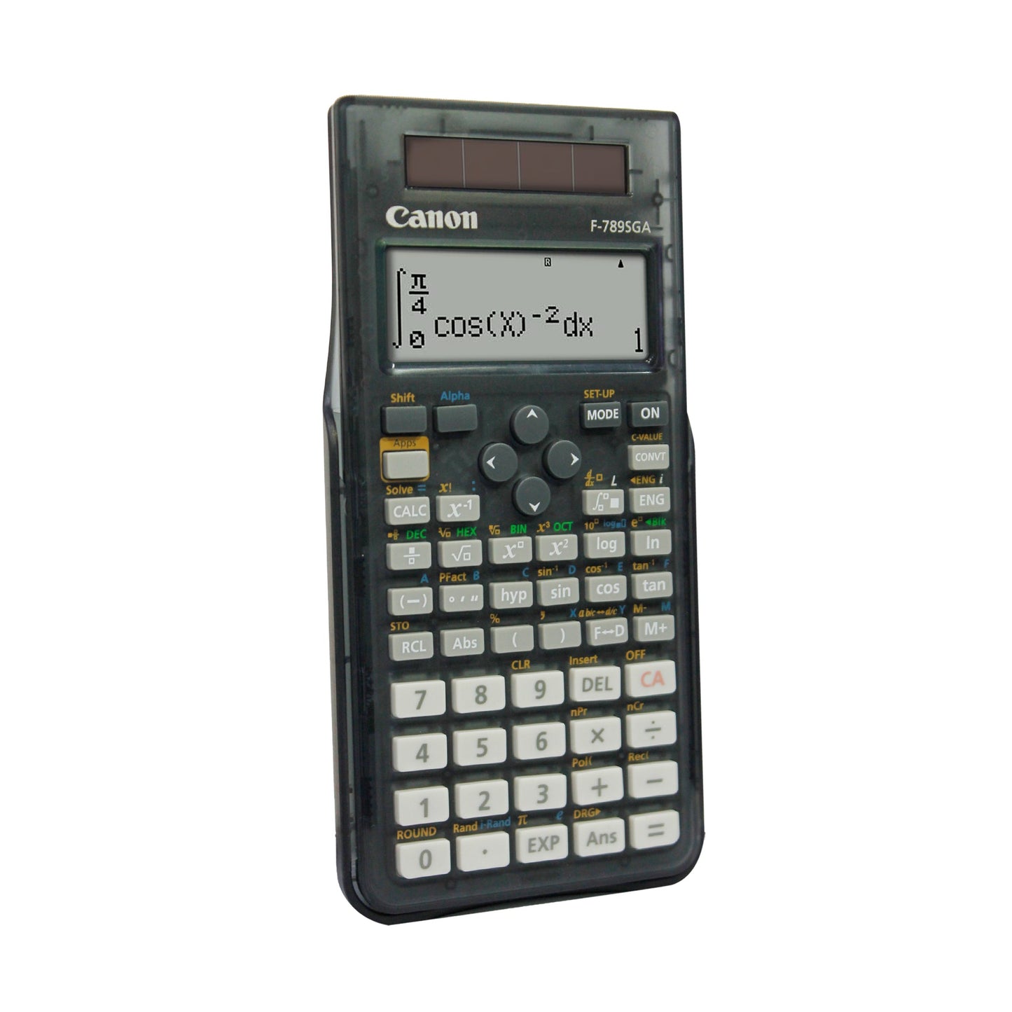 Canon F-789SGA Scientific Calculator (Transparent Casing)