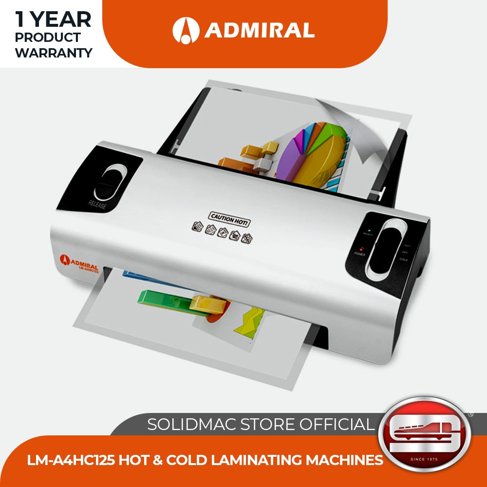 Admiral LM-A4HC125 Hot and Cold Laminating Machine