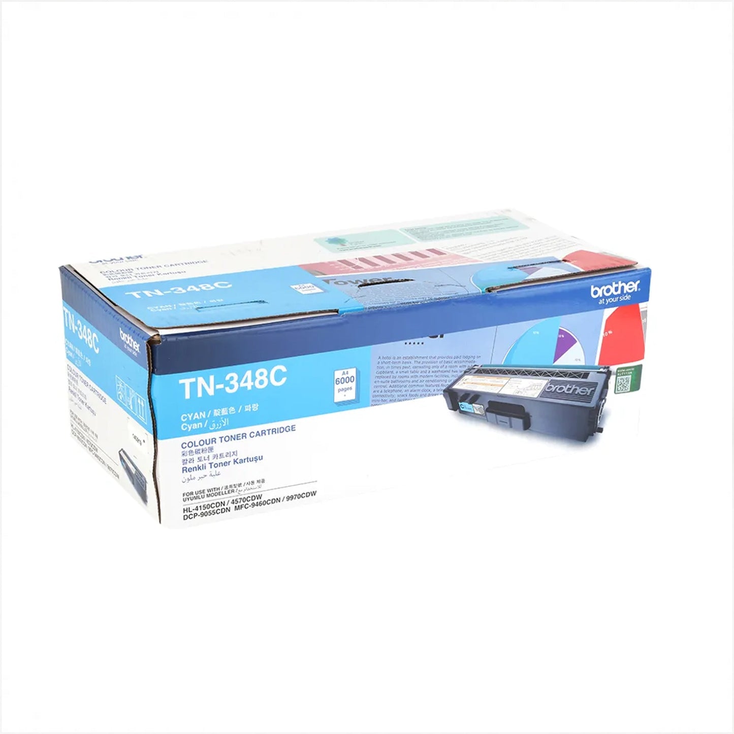 Brother Toner & Drum TN348C Cyan