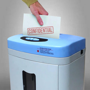 Admiral T-818 Straight Cut Paper Shredder (White)