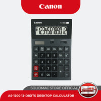 Canon AS-1200 Desktop Calculator (12-digit)