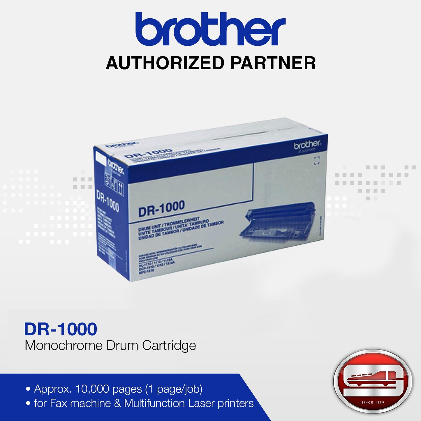 Brother DR-1000 Monochrome Drum Cartridge