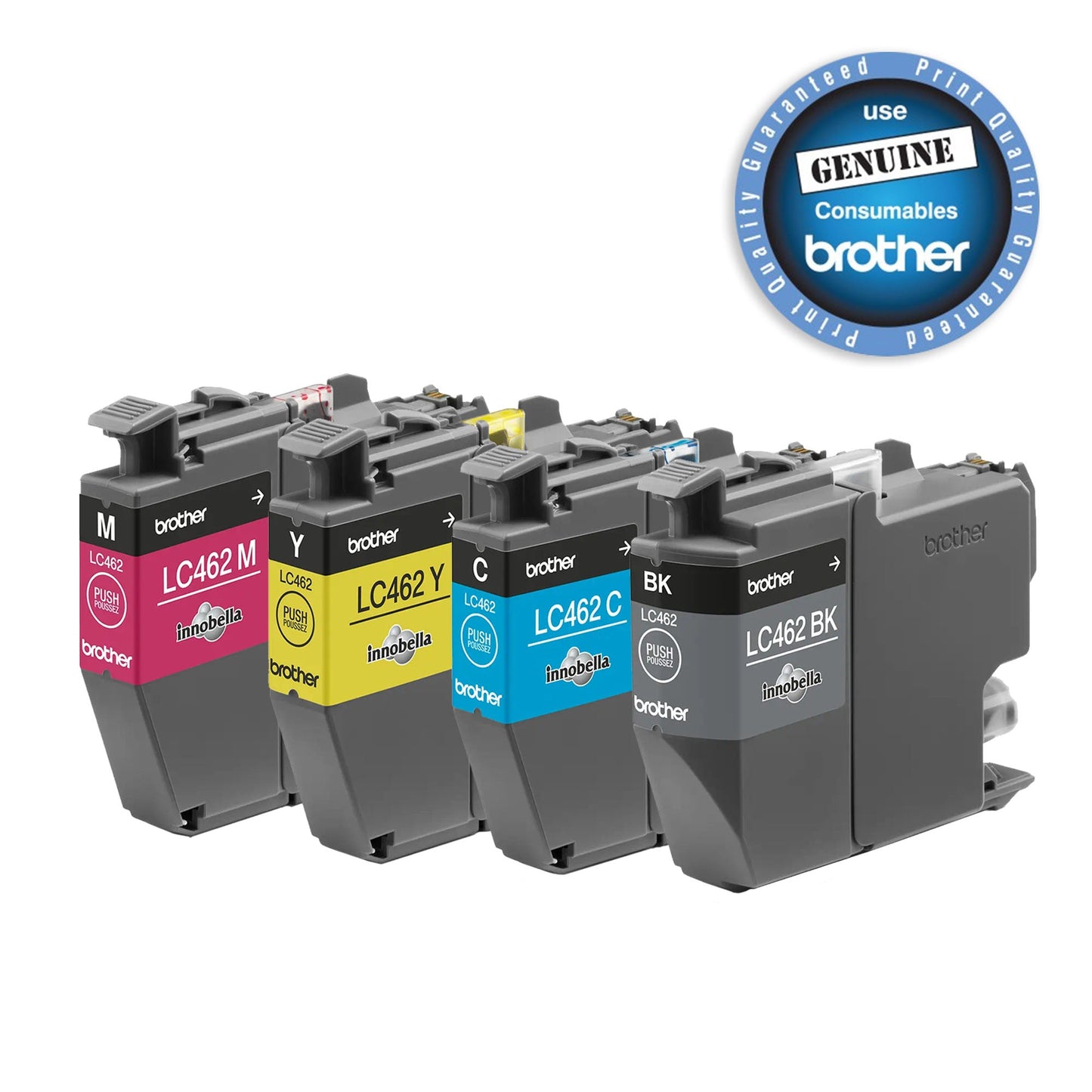 Brother LC-462BK Black Genuine Ink Cartridge (550 page yield)