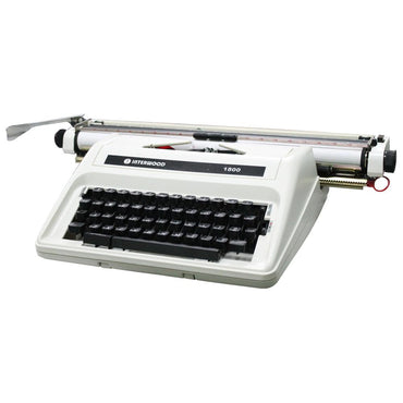 Interwood 1800 Semi Standard 18" Manual Typewriter