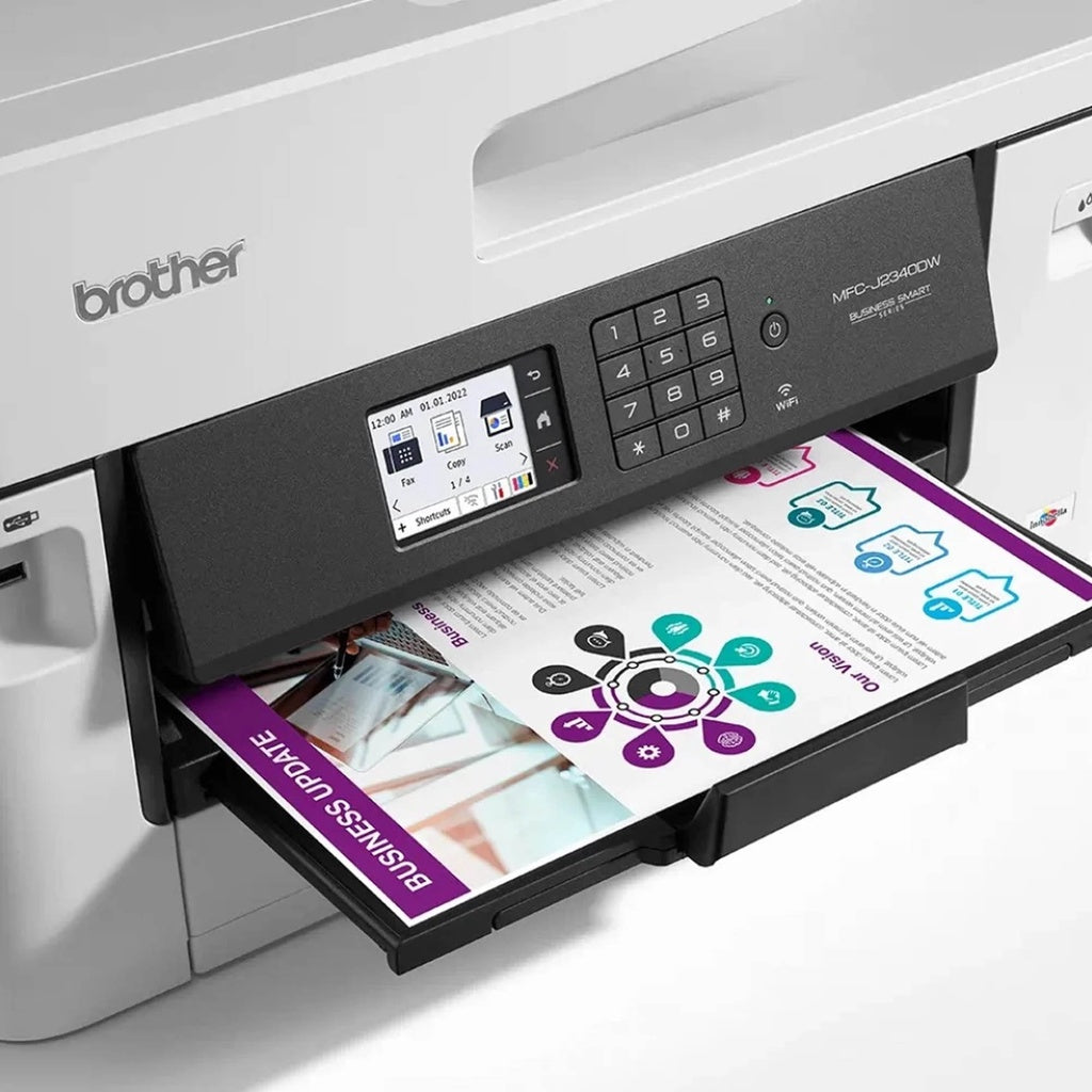 Brother MFC-J2340DW Multi-function Colour Printer (Print, Scan, Copy, Fax) A3 Size