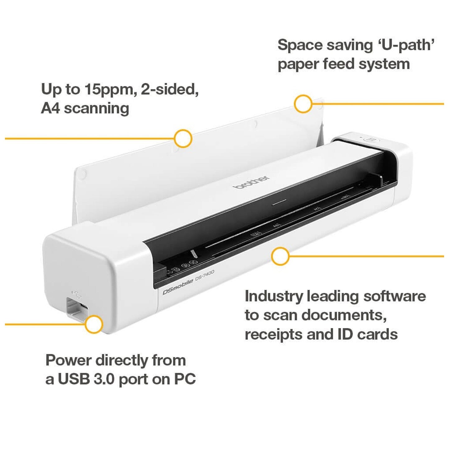Brother DS-740D Scanner