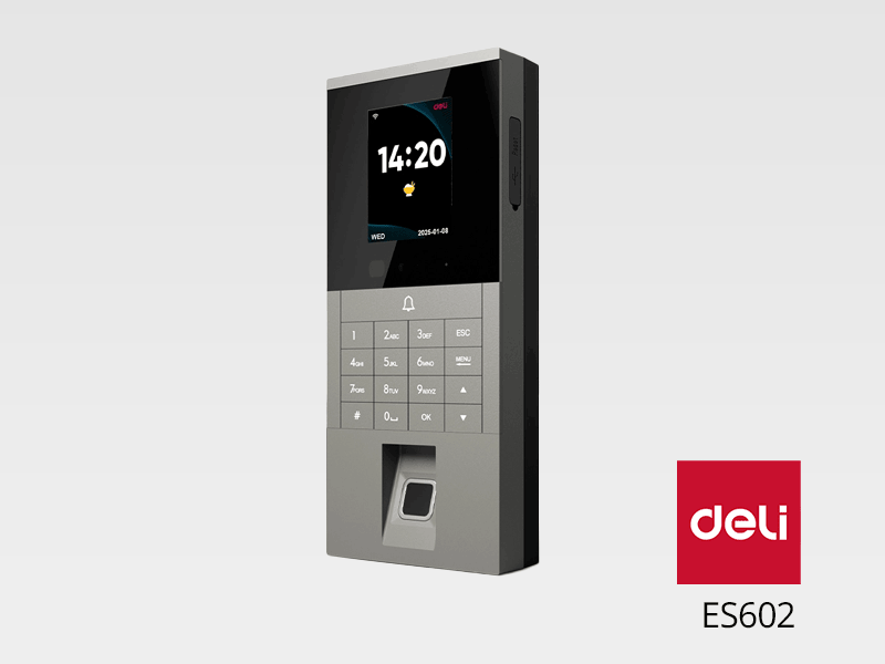 Deli ES602 Fingerprint & Face Access Control Machine