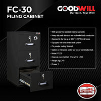 Goodwill FC-30 Electronic & Combination Filing Cabinet