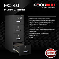 Goodwill FC-40 Electronic & Combination Filing Cabinet