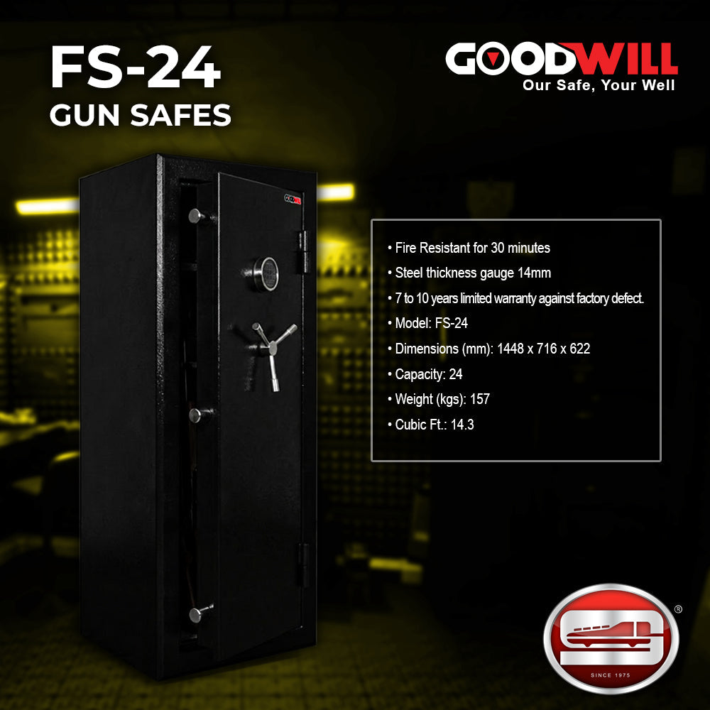 Goodwill FS-24 Electronic & Combination Gun Safe