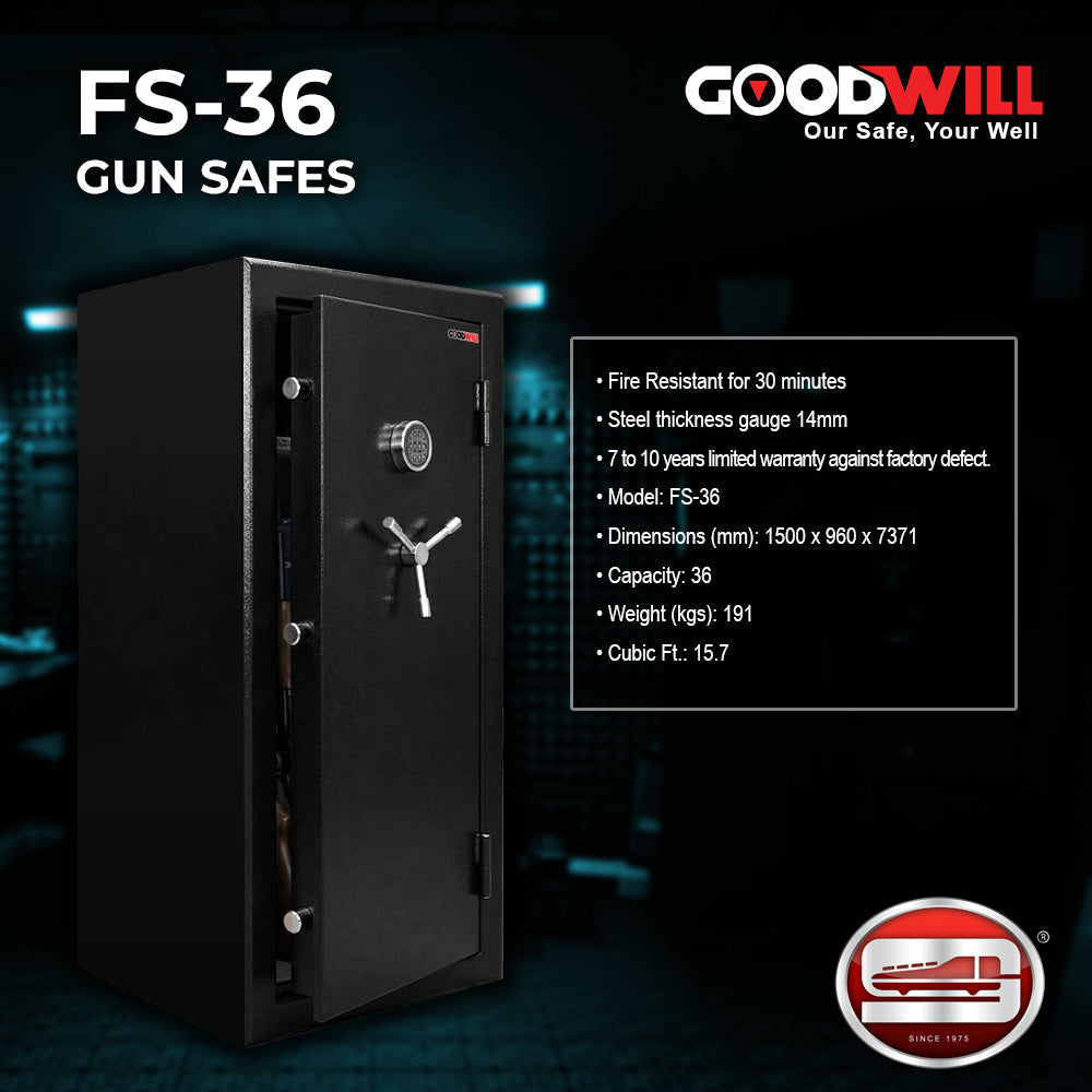 Goodwill FS-36 Electronic & Combination Gun Safe