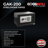 Goodwill GAK-200 Steel/Home Safes