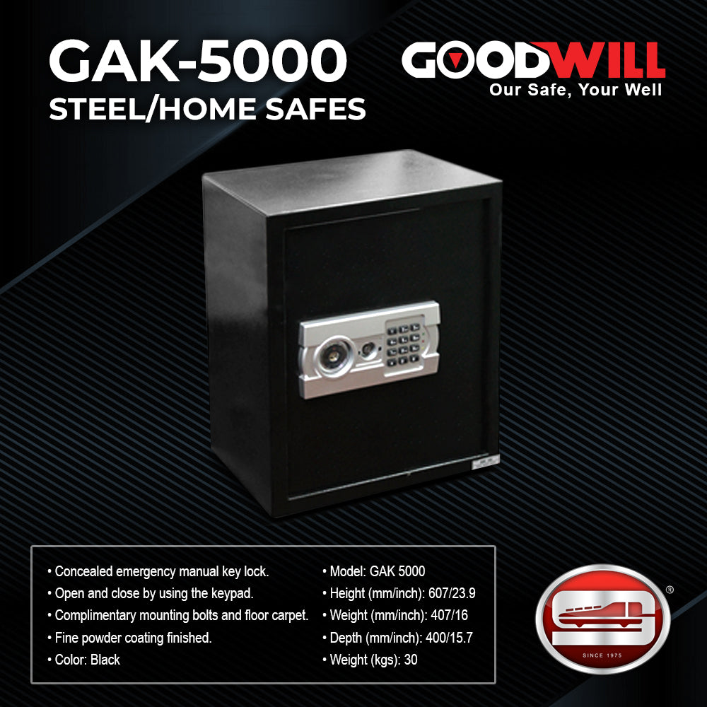 Goodwill GAK-5000 Steel/Home Safes