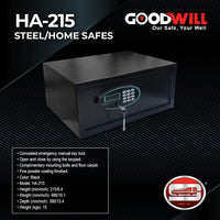 Goodwill HA-215 Steel/Home Safes