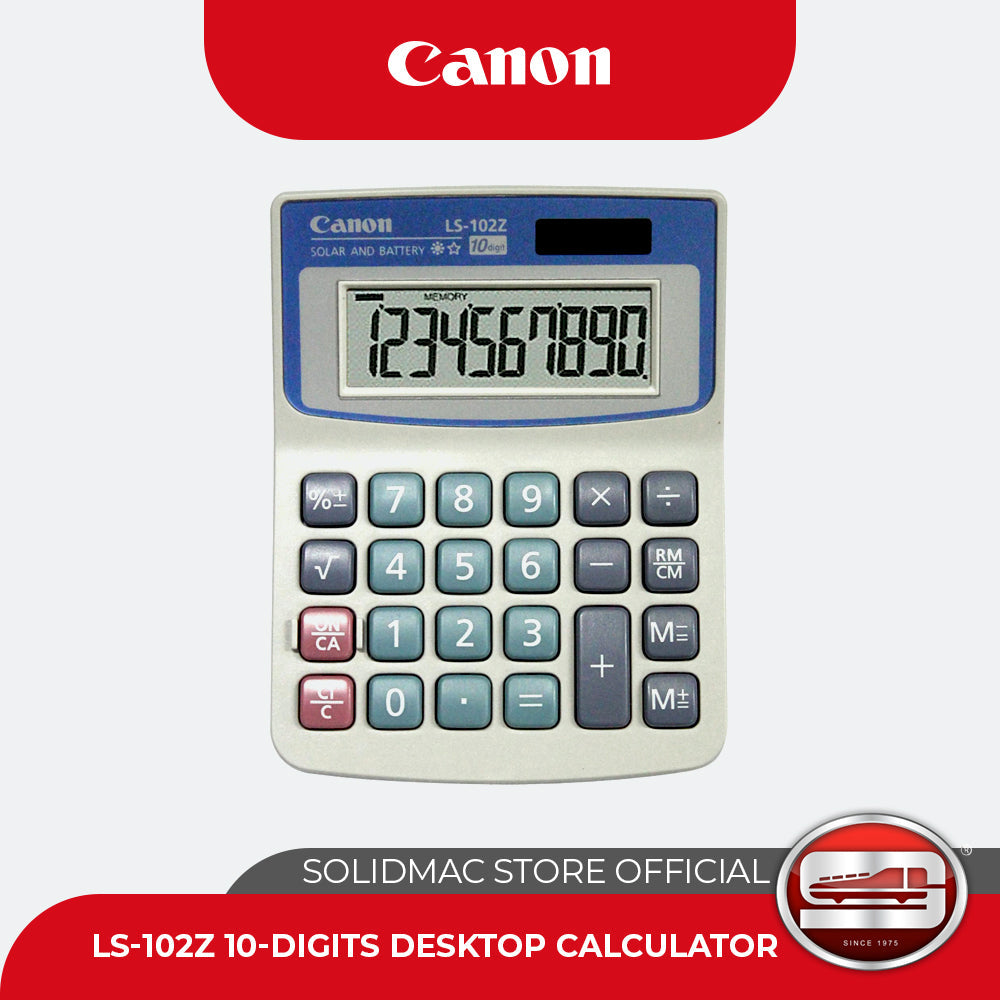 Canon LS-102z Desktop Calculator (10 digits)