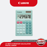 Canon LS-88Hi III Desktop Calculator (Pastel Green)