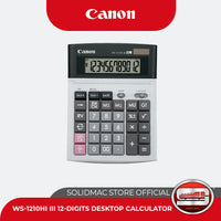 Canon WS-1210Hi III Destktop Calculator 12 Digits