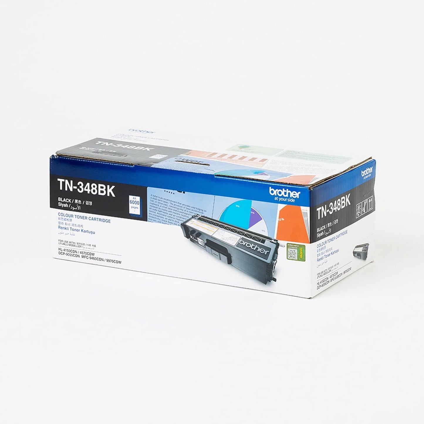Brother Toner & Drum TN348BK Black