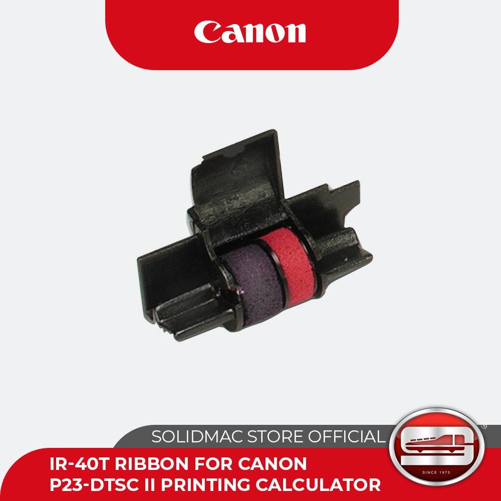 IR-40T Ribbon for Canon P23-DTSC II Printing Calculator