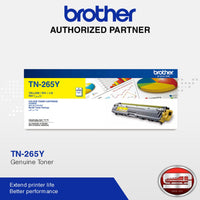 Brother TN-265Y ASA Printer Toner Cartridge ORIGINAL