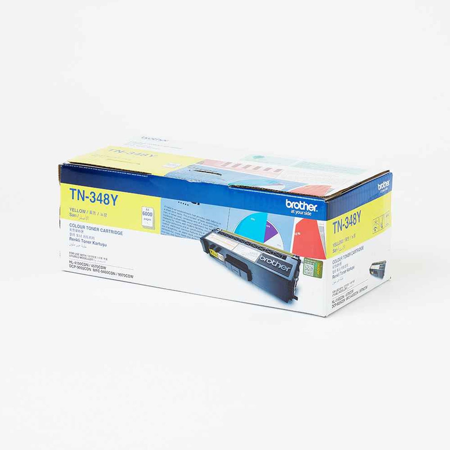 Brother Toner & Drum TN348Y Yellow