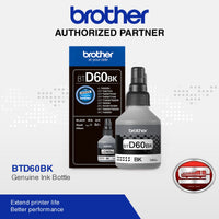 Brother Ink BTD60BK Genuine High Yield Ink Bottle Black (Brother DCP-T310, T510W,T710W, MFC-T810W, T910W)