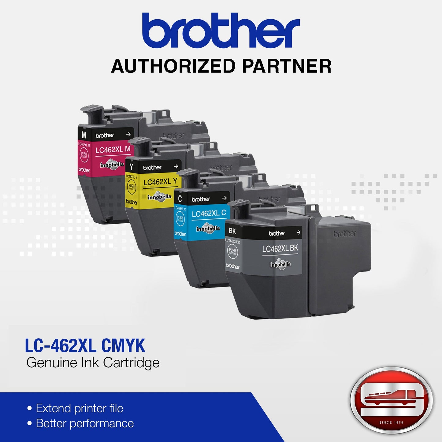 Brother LC-462XL CMYK Set Genuine Ink Cartridge