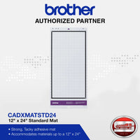 Brother CADXMATSTD12 12" x 12" CADXMATSTD24 12" x 24" Scan N' Cut Standard Mat