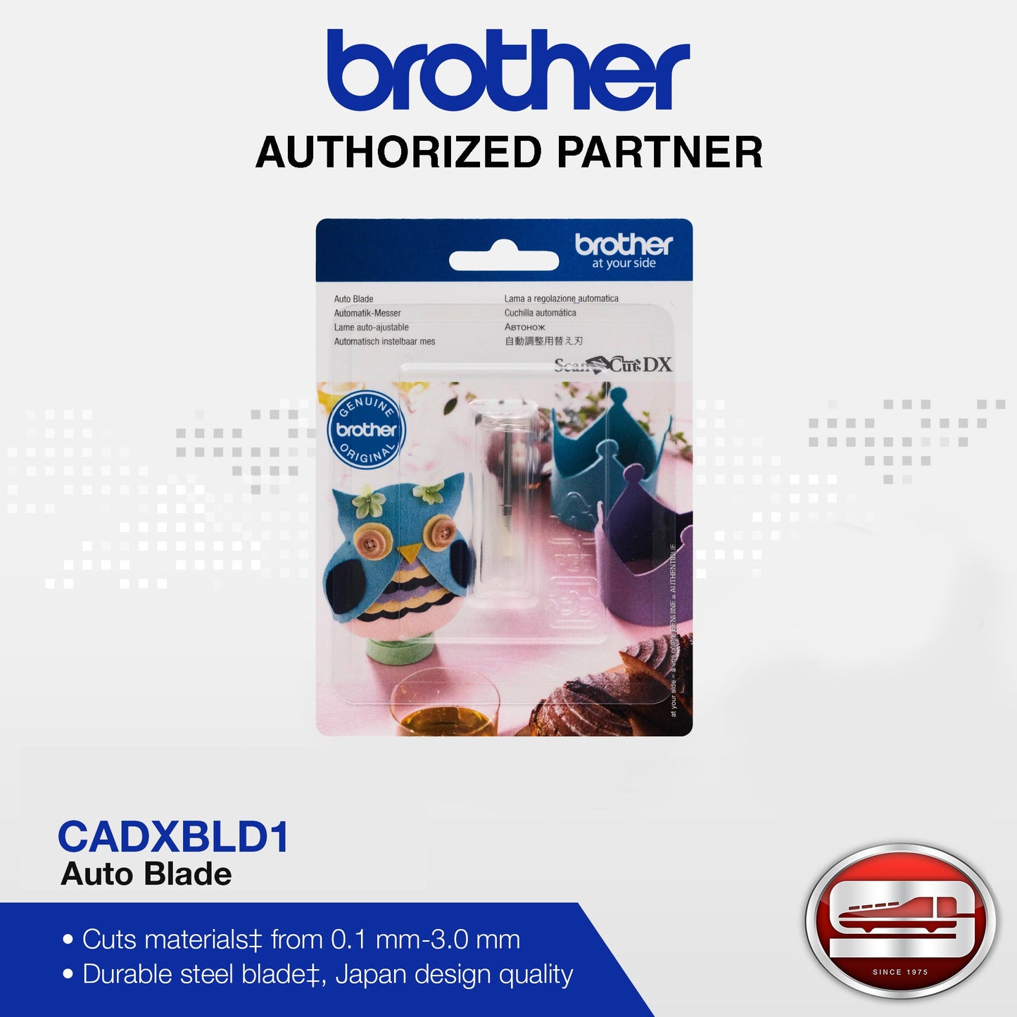 Brother CADXBLD1 Replacement Blade for Auto Blade Scan N Cut