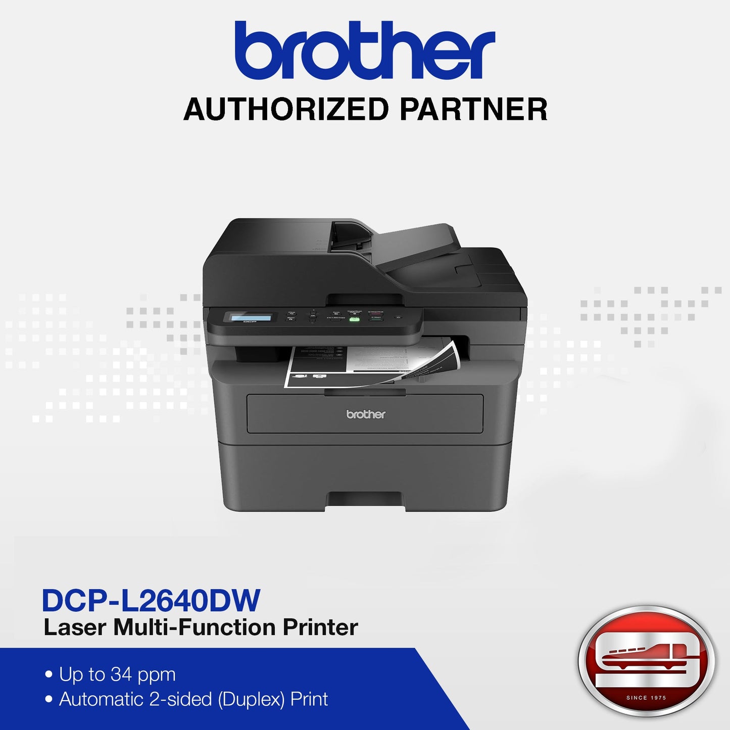 Brother DCP-L2640DW Laser Multi-Function Printer