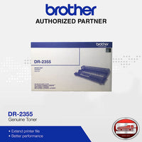 Brother DR-2355 Drum for HL-L2365DW, DCP-L2540DW, MFC-L2700D, MFC-L2700DW, MFC-L2740DW / 12,000 pages