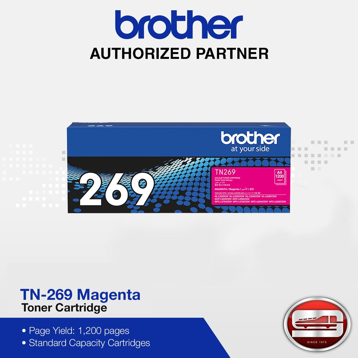 Brother TN-269 Cyan Magenta Yellow Black Original Colour Toner Cartridge