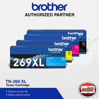Brother TN-269XL  Cyan Magenta Yellow Black Original Colour Toner Cartridge