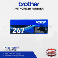 Brother TN-267 Cyan Magenta Yellow Black Original Colour Toner Cartridge