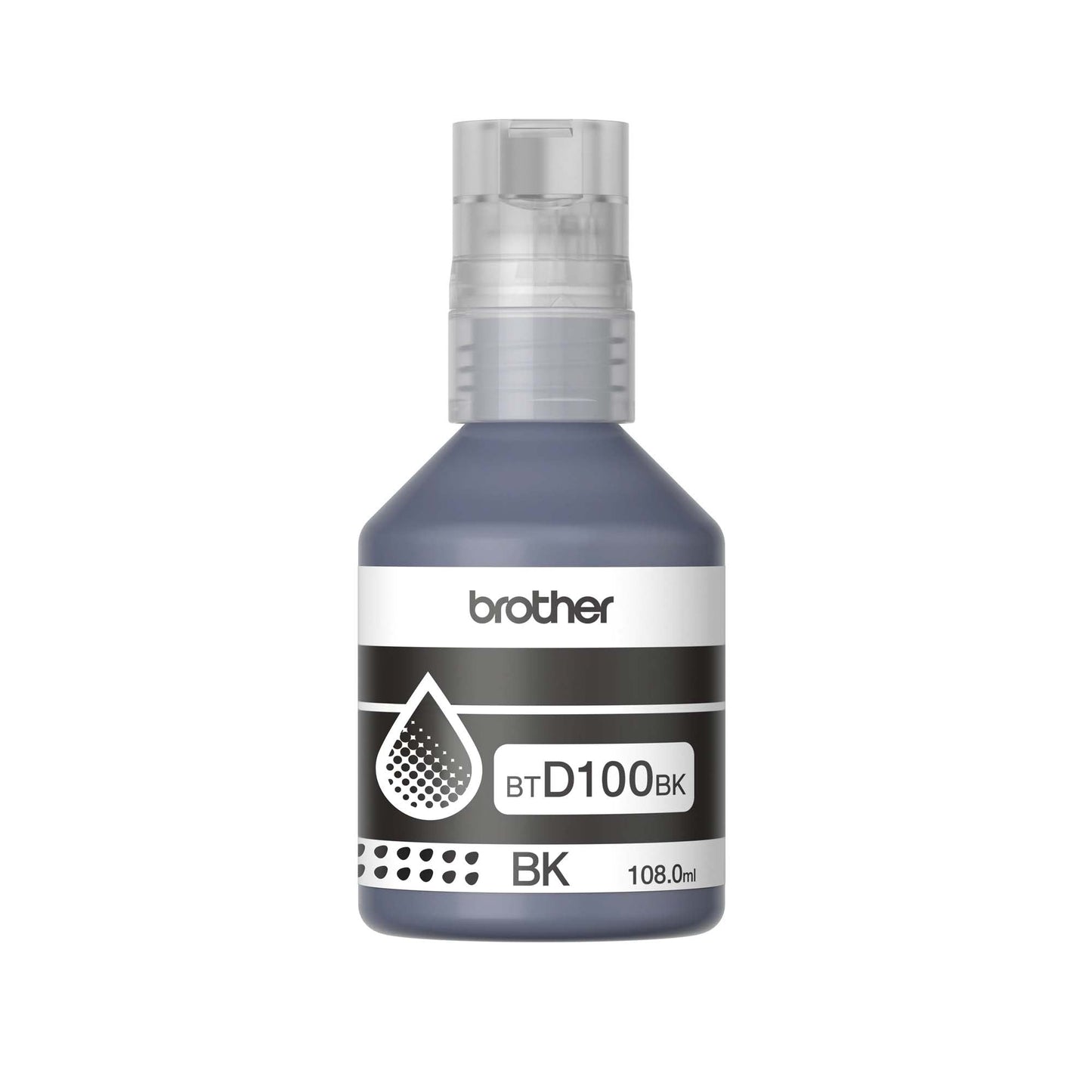 Brother BT-D100BK Ultra High Yield Black Ink Bottle