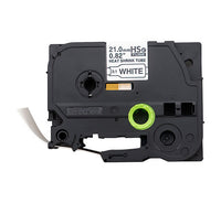Brother HSe-251E Black on White 21mm Heat Shrink Tube Tape Cassette (100% Genuine)
