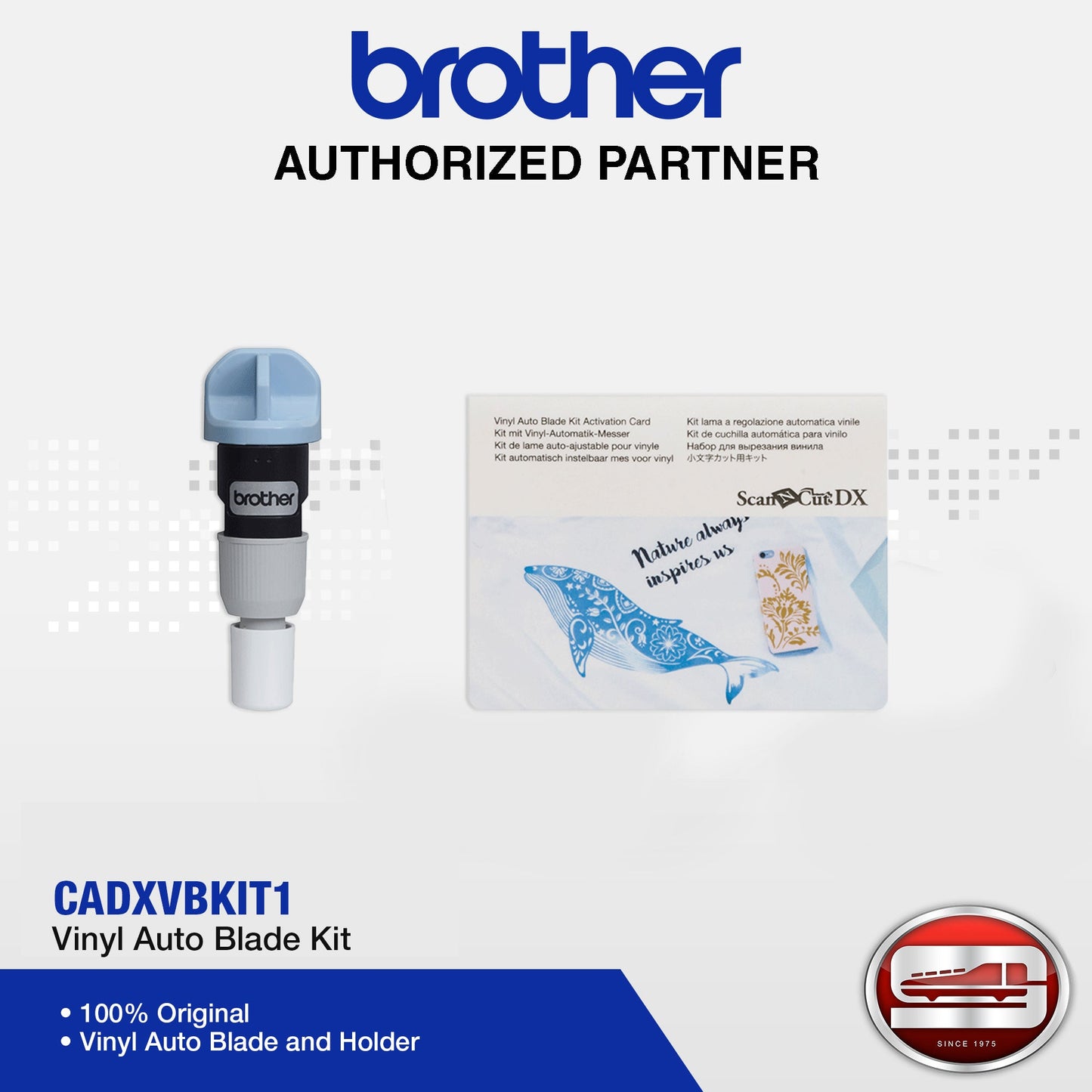 Brother CADXVBKIT1 Vinyl Auto Blade Kit
