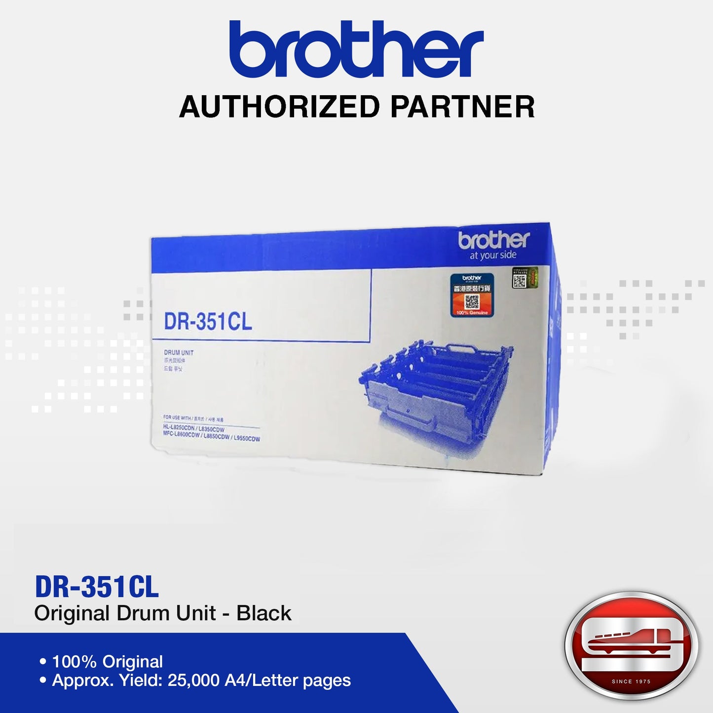 Brother DR-351CL Drum Cartridge - Black